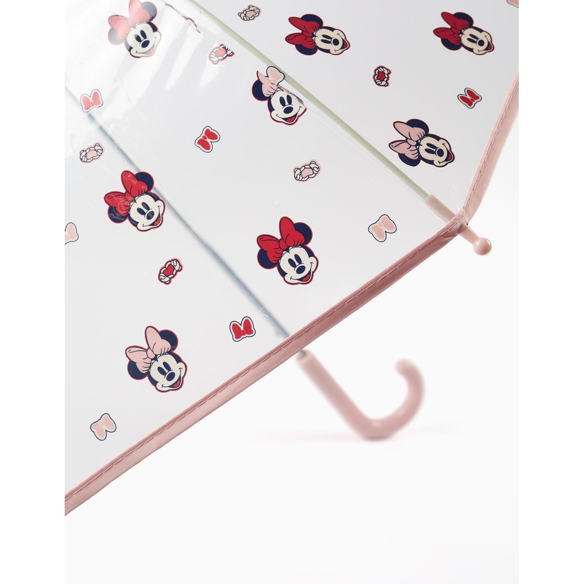 Parapluie automatique avec imprimé Minnie blanc, ZIPPY