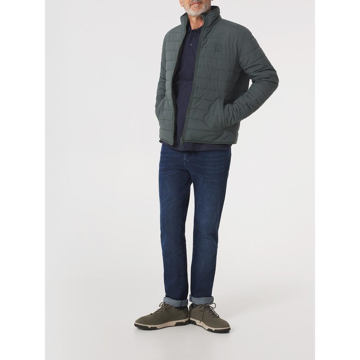 Doudoune JOSEFZIP14032 sapin, TBS