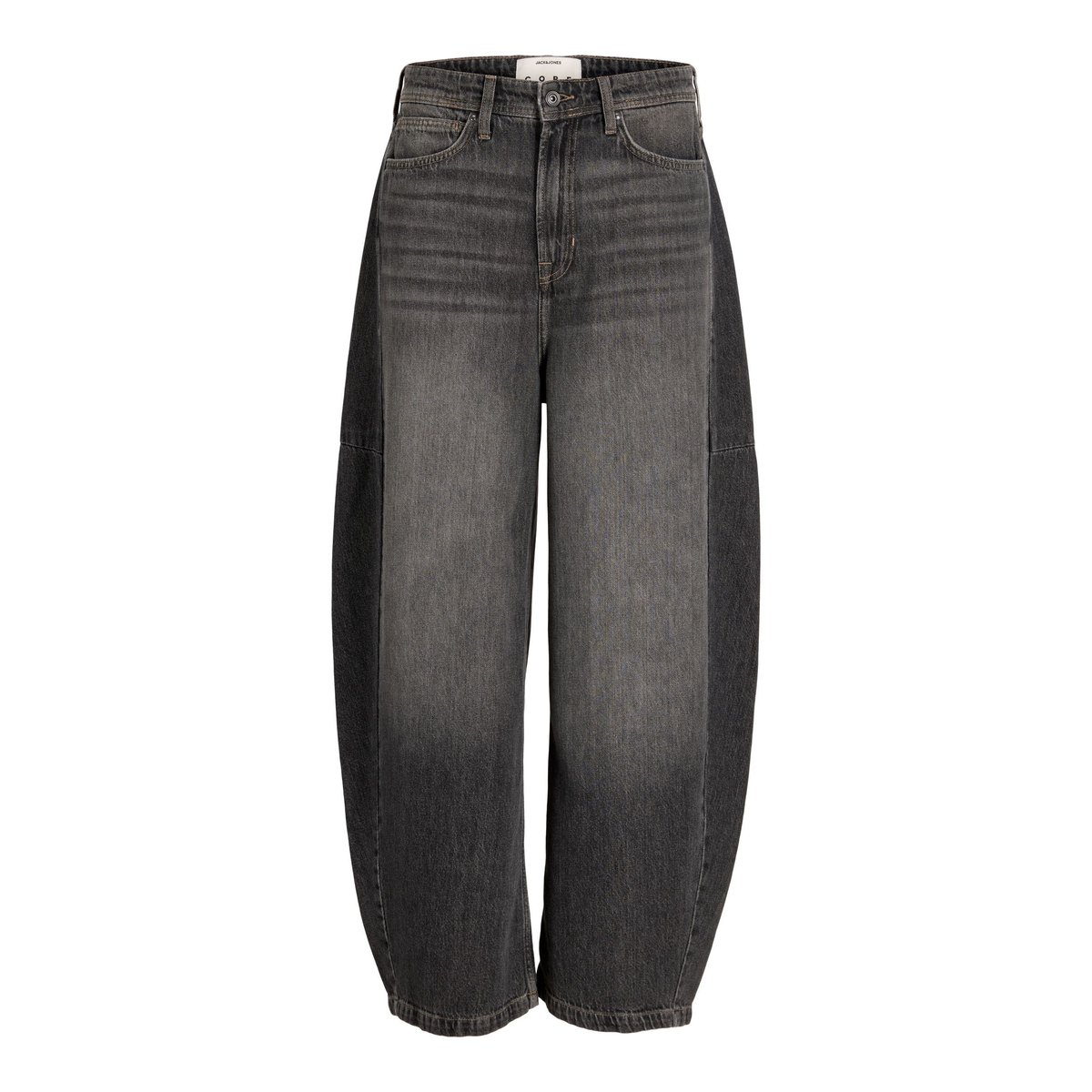 Jeans À Coupe Tonneau grey denim, JACK & JONES