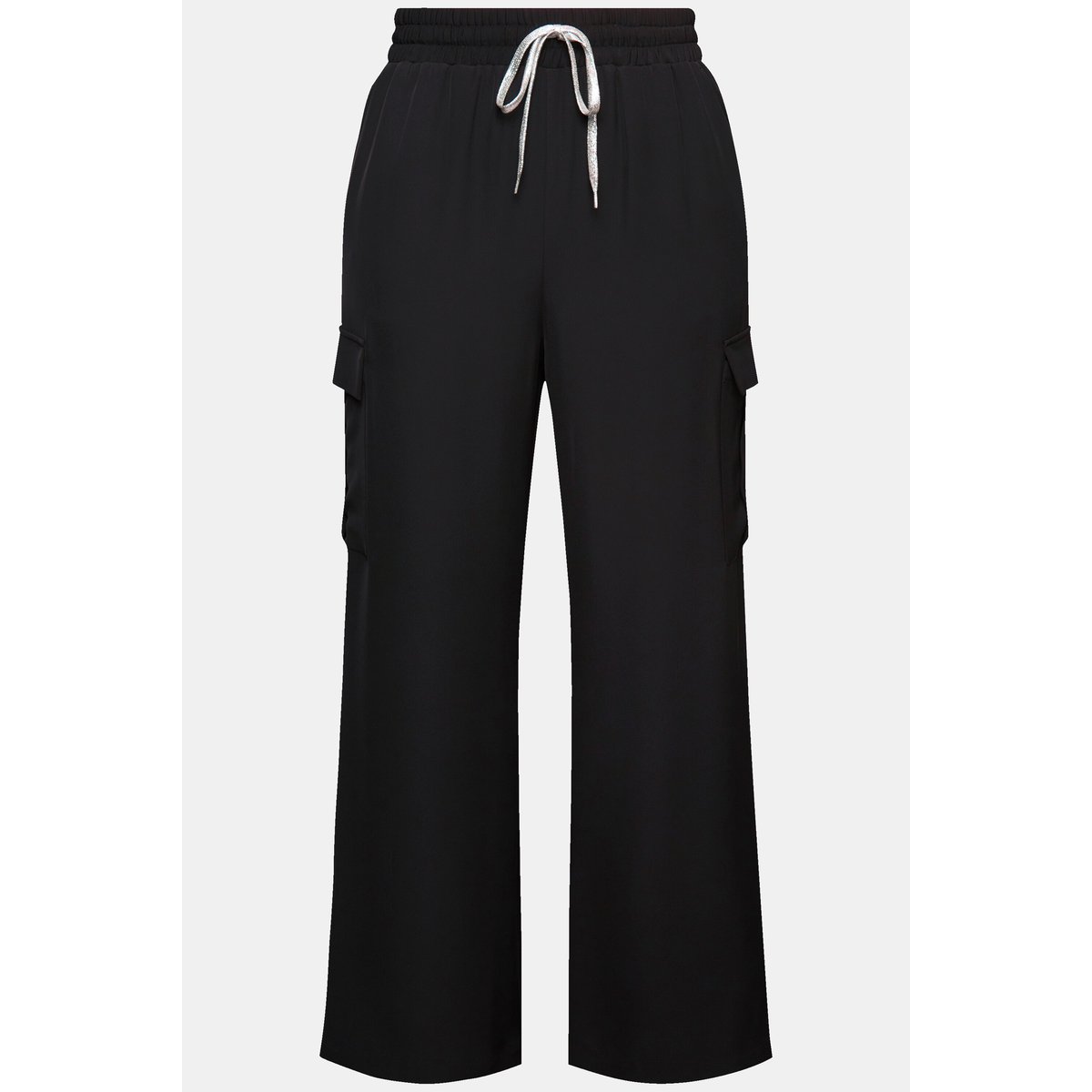 Pantalon cargo jambe droite noir, ULLA POPKEN