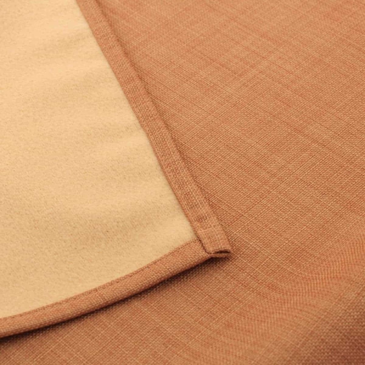 Rideau isolant phonique et thermique 140x240cm moutarde, ORNAMI