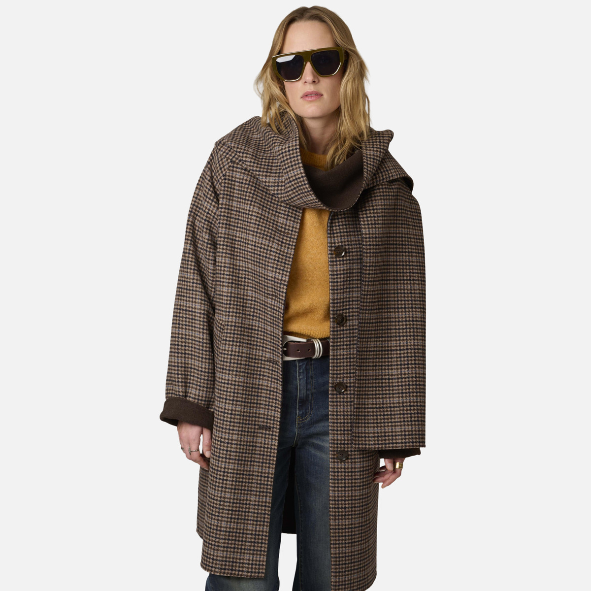 Manteau MANEL 27w brown, MKT STUDIO