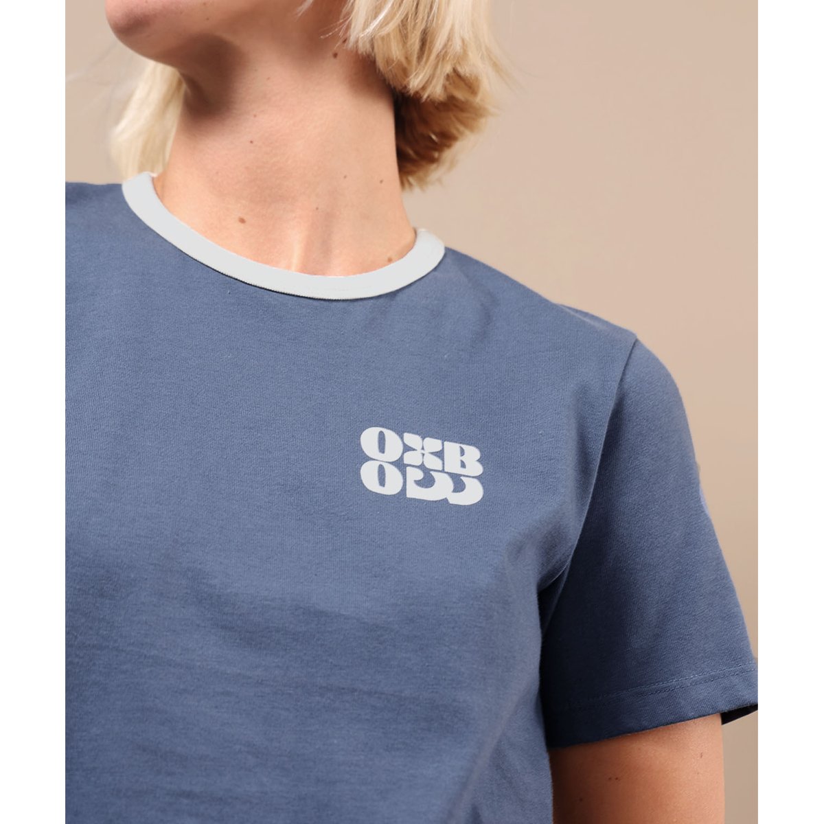 Tee-shirt manches courtes TAL vintage indigo, OXBOW