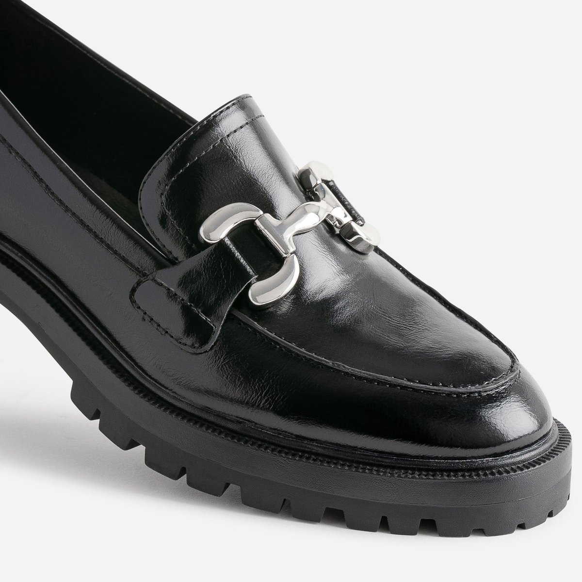 Mocassin JAMINA noir, TEXTO