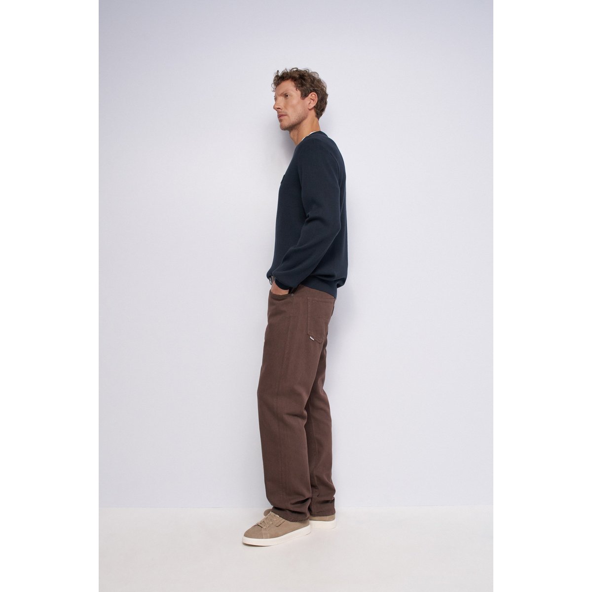 SWEAT AVEC LOGO bleu foncé, SALSA JEANS
