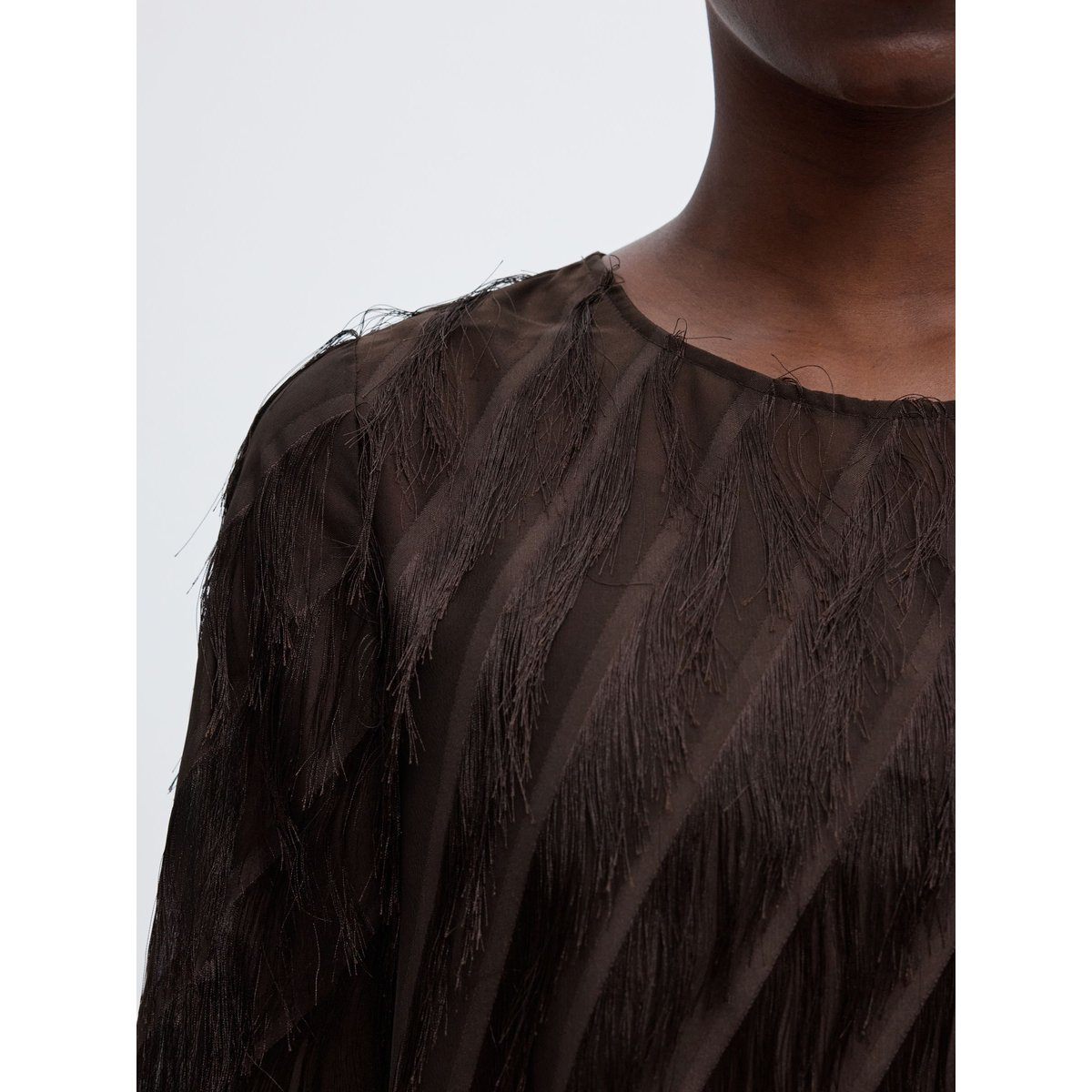 Mini-Robe marron - delicioso1, SELECTED
