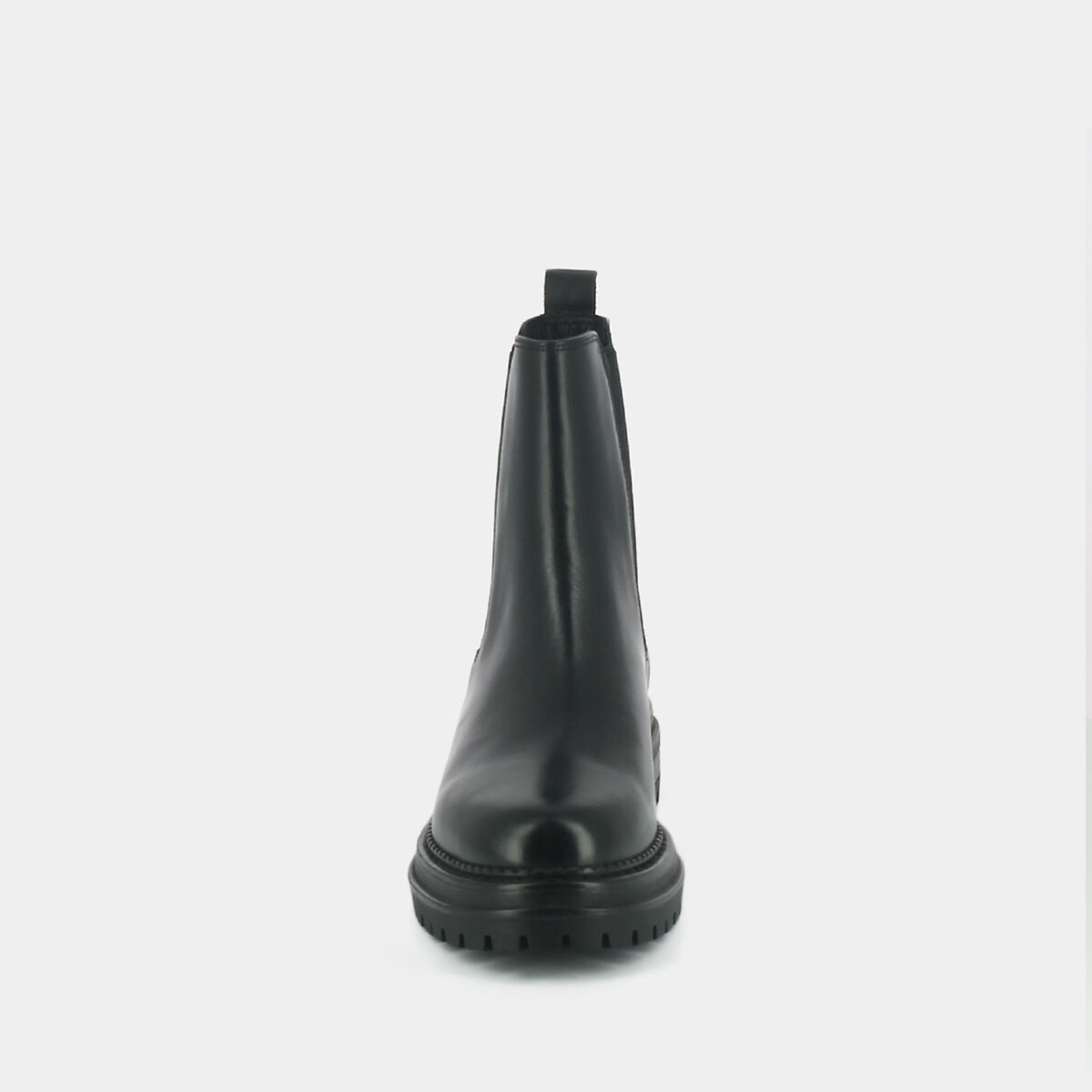 Bottines chelsea en cuir Adalard noir, JONAK