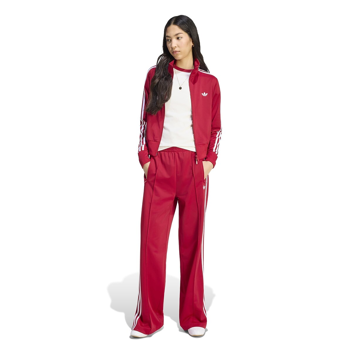 Pantalon de survêtement large FIREBIRD rouge, adidas Originals