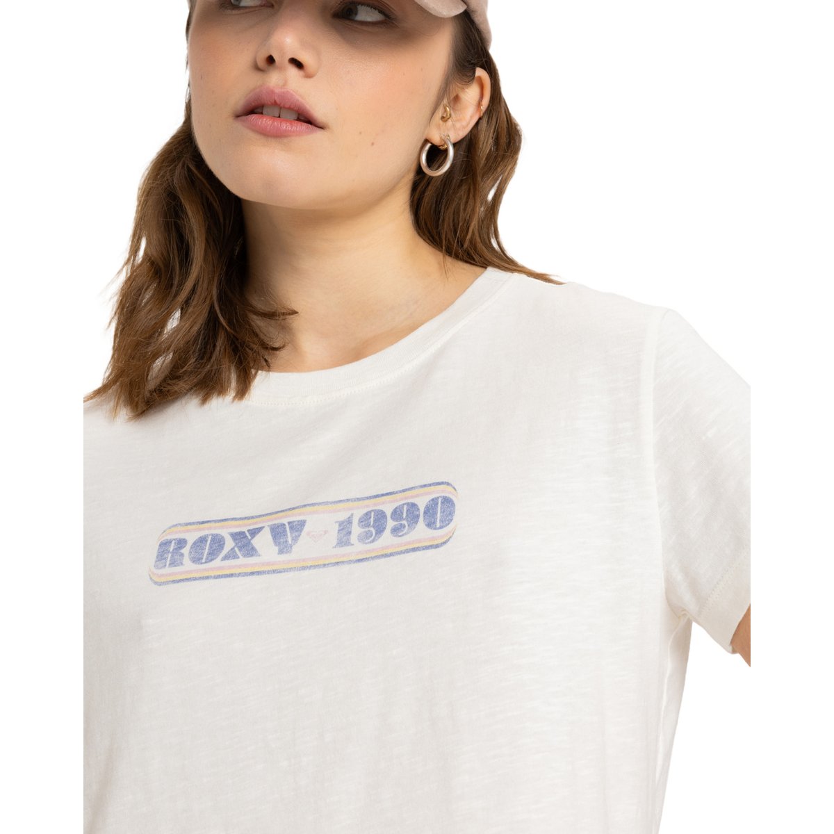 T-shirt à manches courtes MAGIC SWELL. blanc egret, ROXY