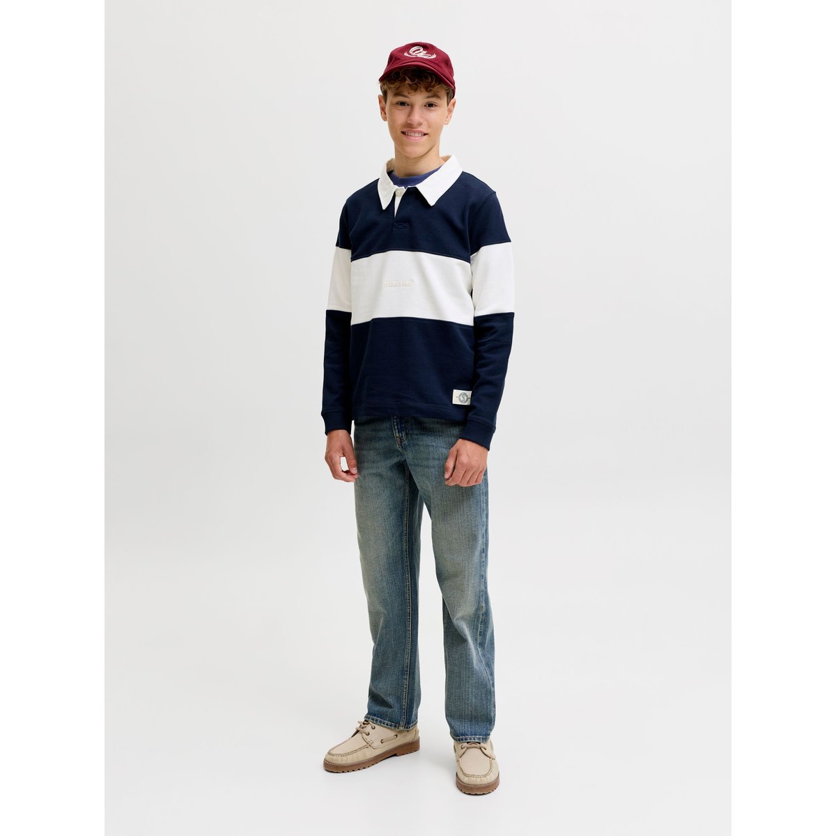Jean Coupe Décontractée blue denim, JACK & JONES JUNIOR