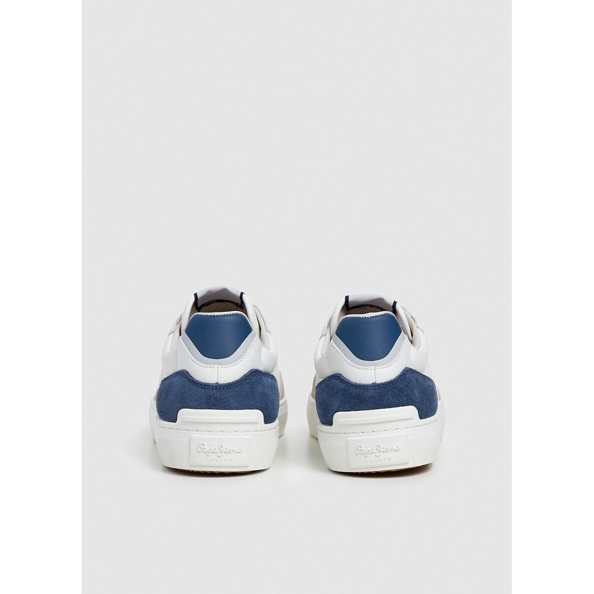 Baskets Camden Urban blanc/bleu, PEPE JEANS