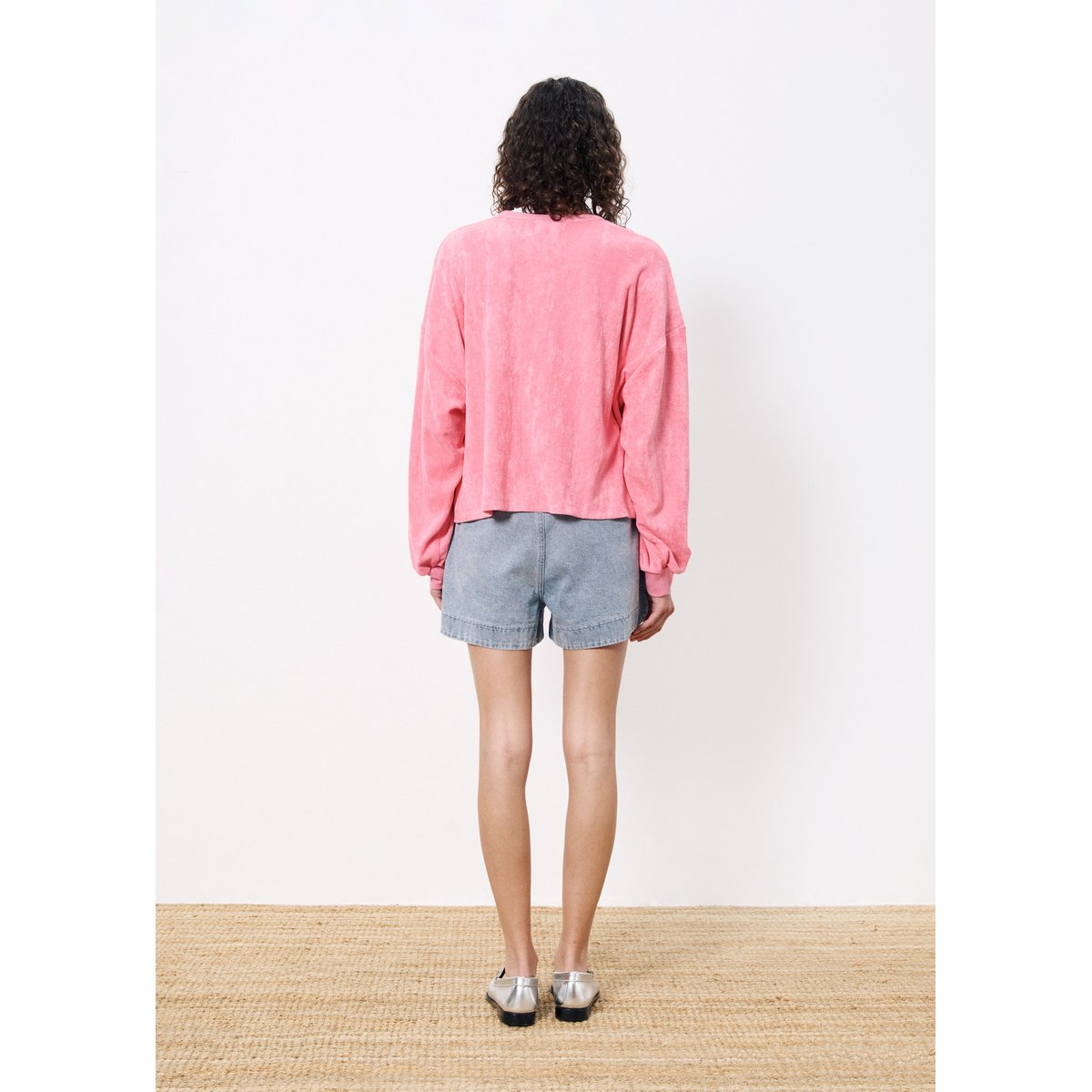 Sweatshirt CALLISTE Rose rose, FRNCH