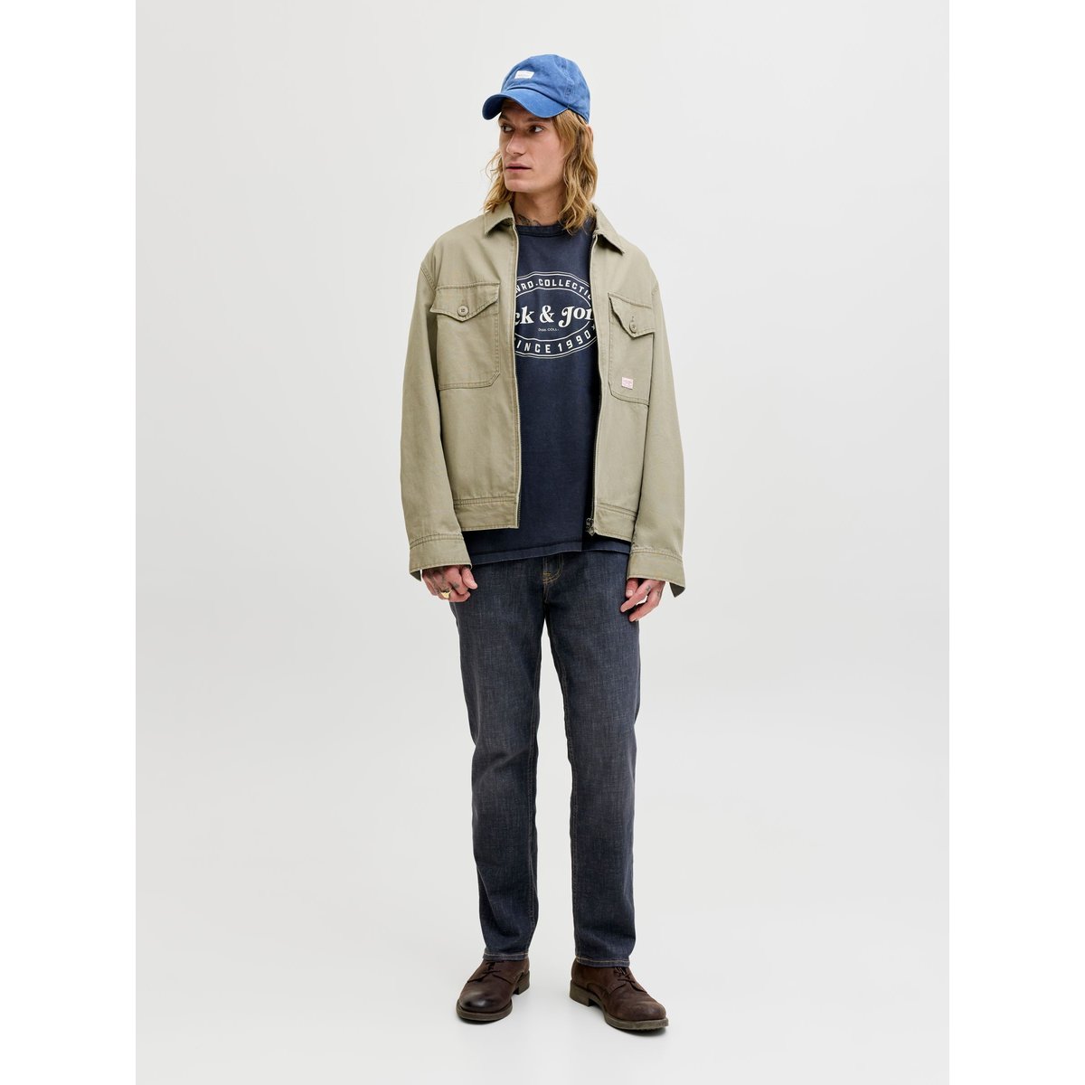 Coupe Regular grey denim, JACK & JONES