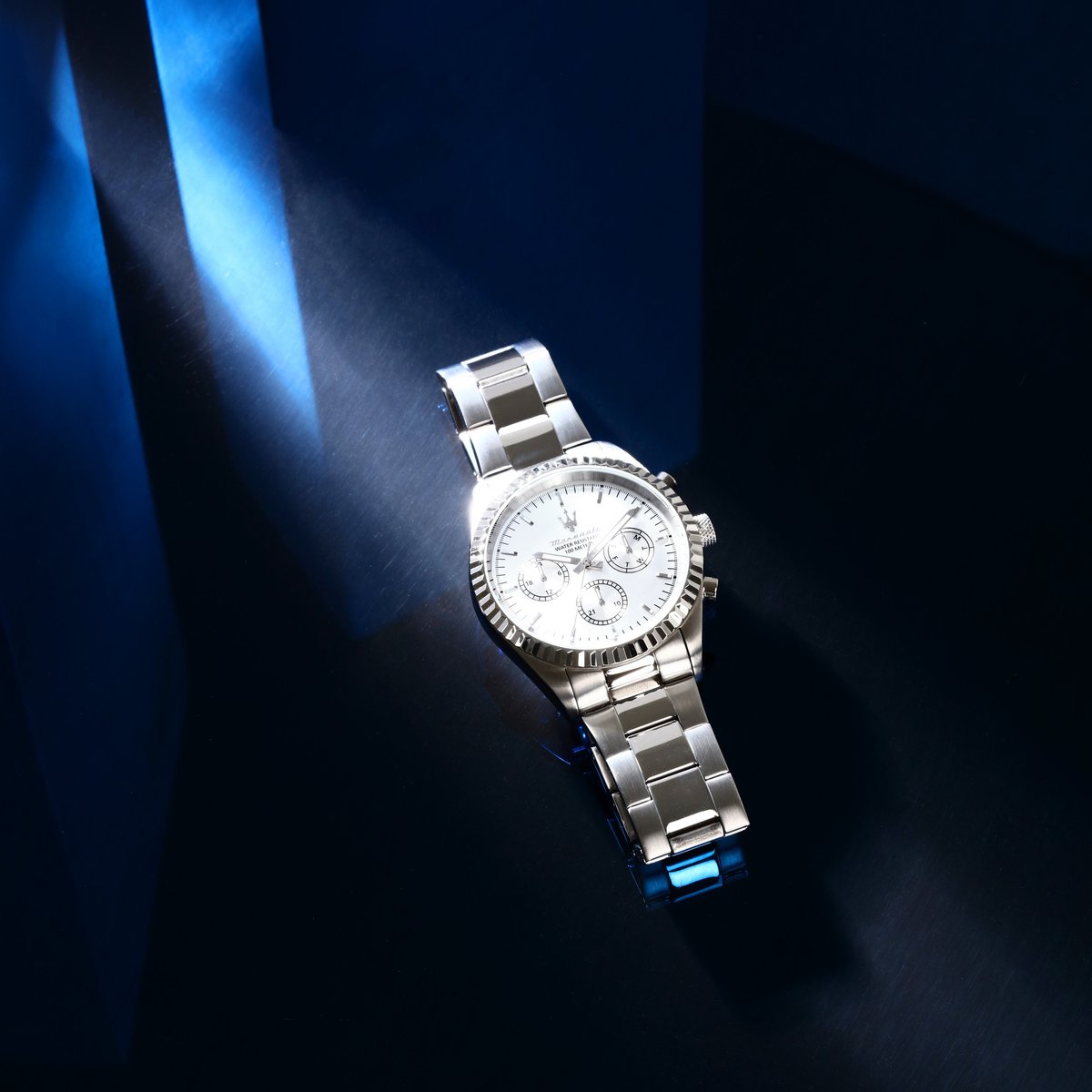Montre multifonction COMPETIZIONE argent, sunray, MASERATI