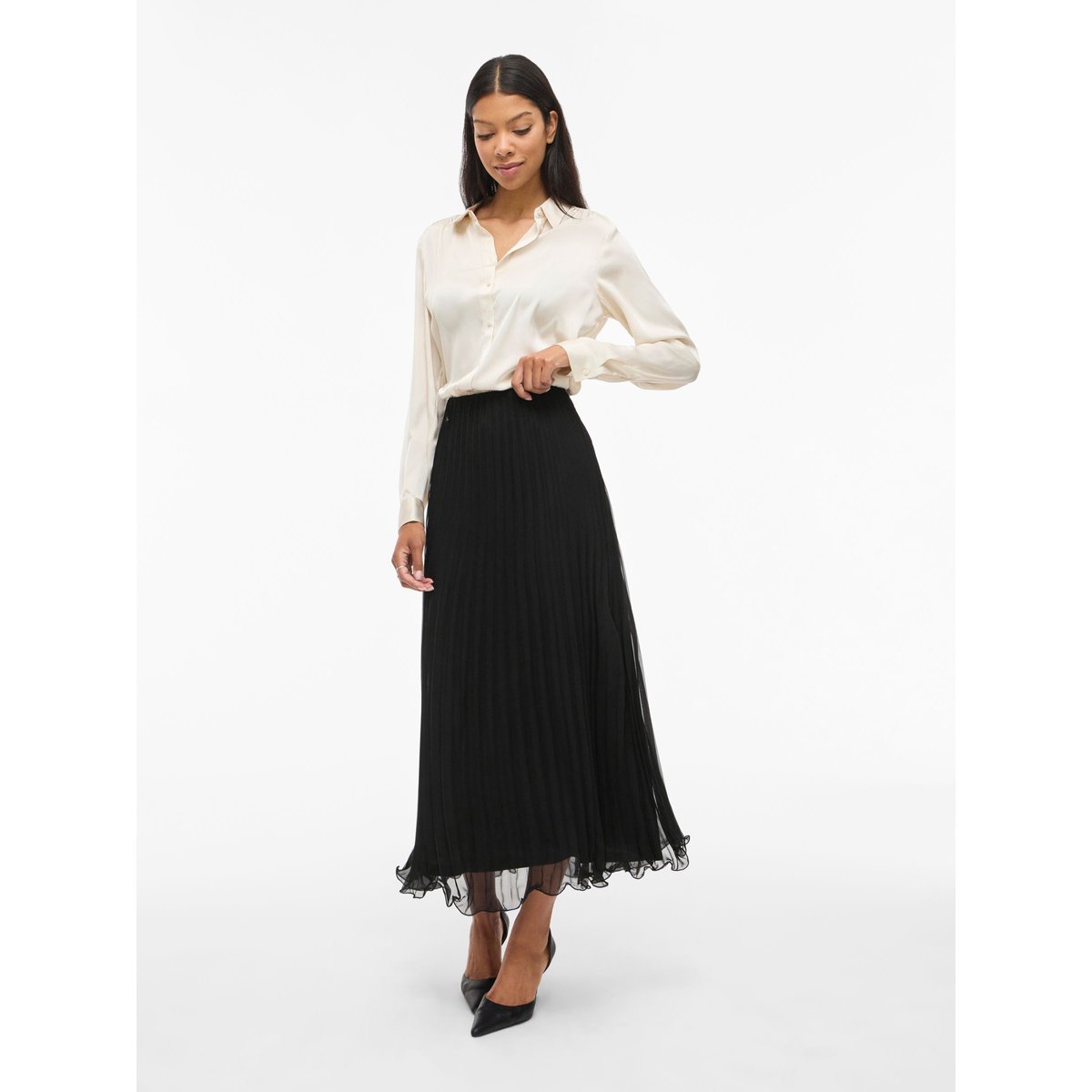Jupe Longue black, VILA