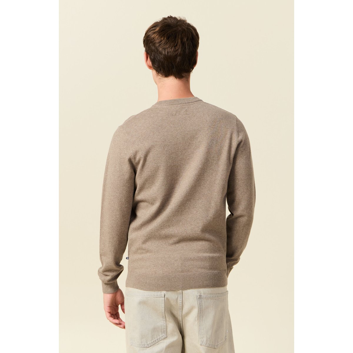 Pull manches longues vert kaki, BONOBO
