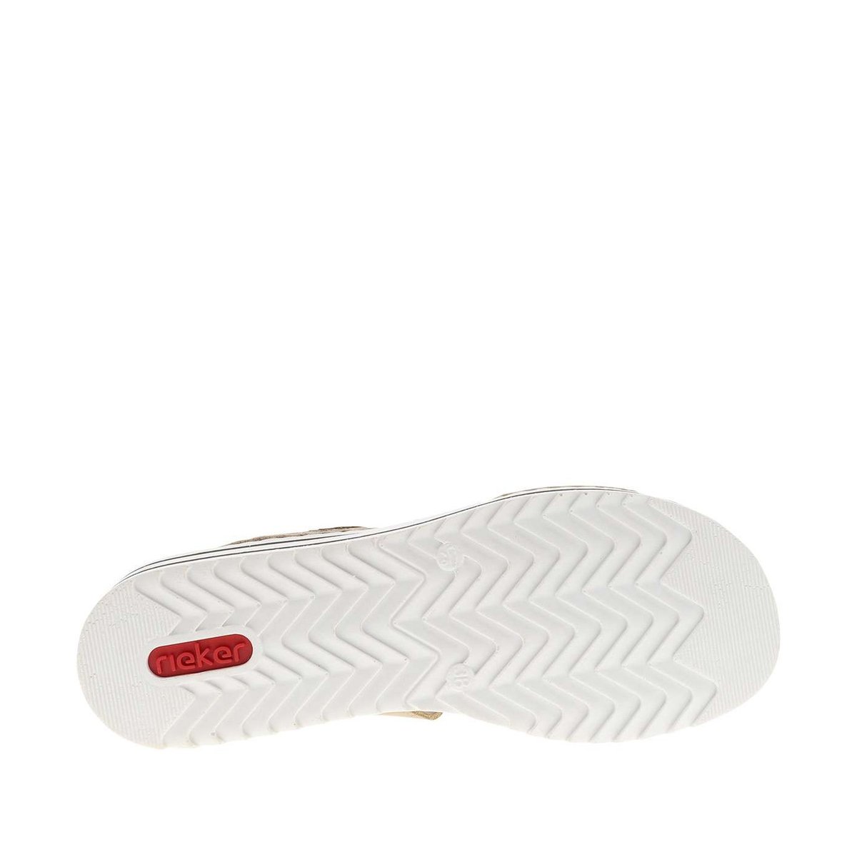 Mules femme beige beige, RIEKER