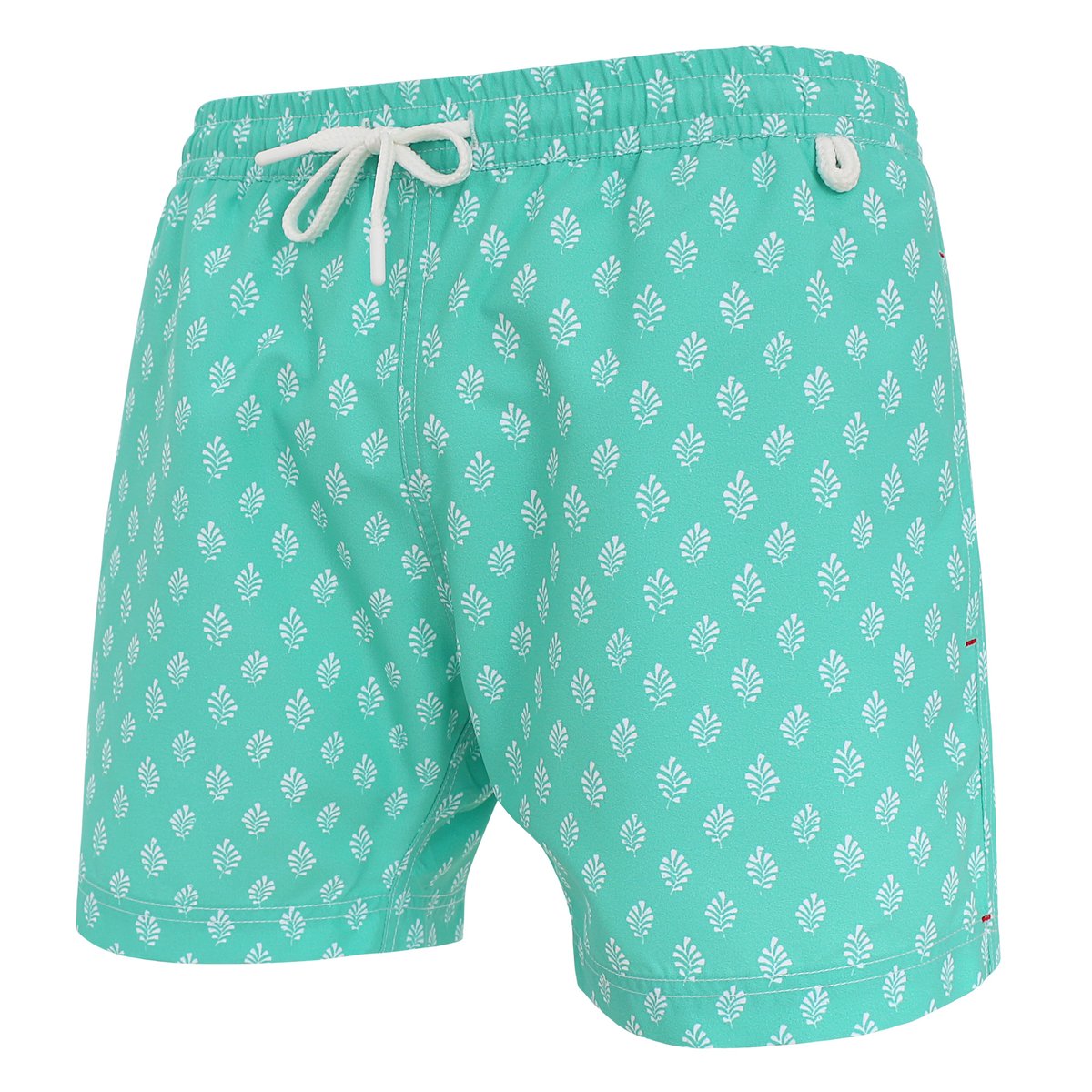 Short de bain MONTAUK 2457 ferns vert, LES LOULOUS DE LA PLAGE