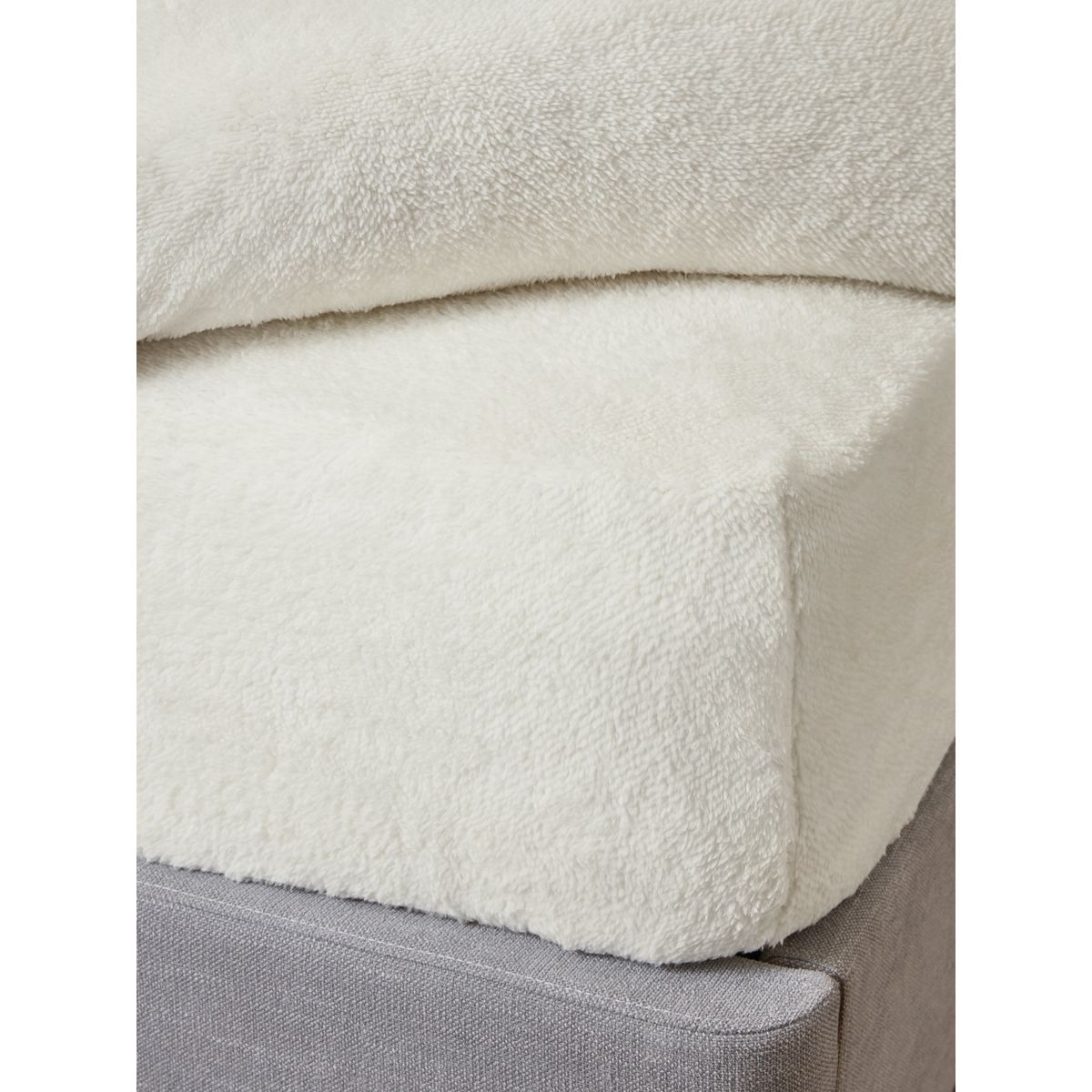 Drap en molleton éponge crème, NEXT