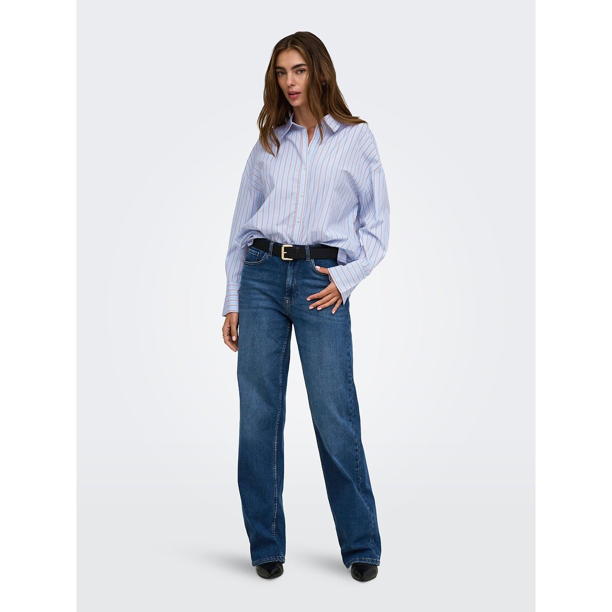 Striped Blouse blue stripes, ONLY