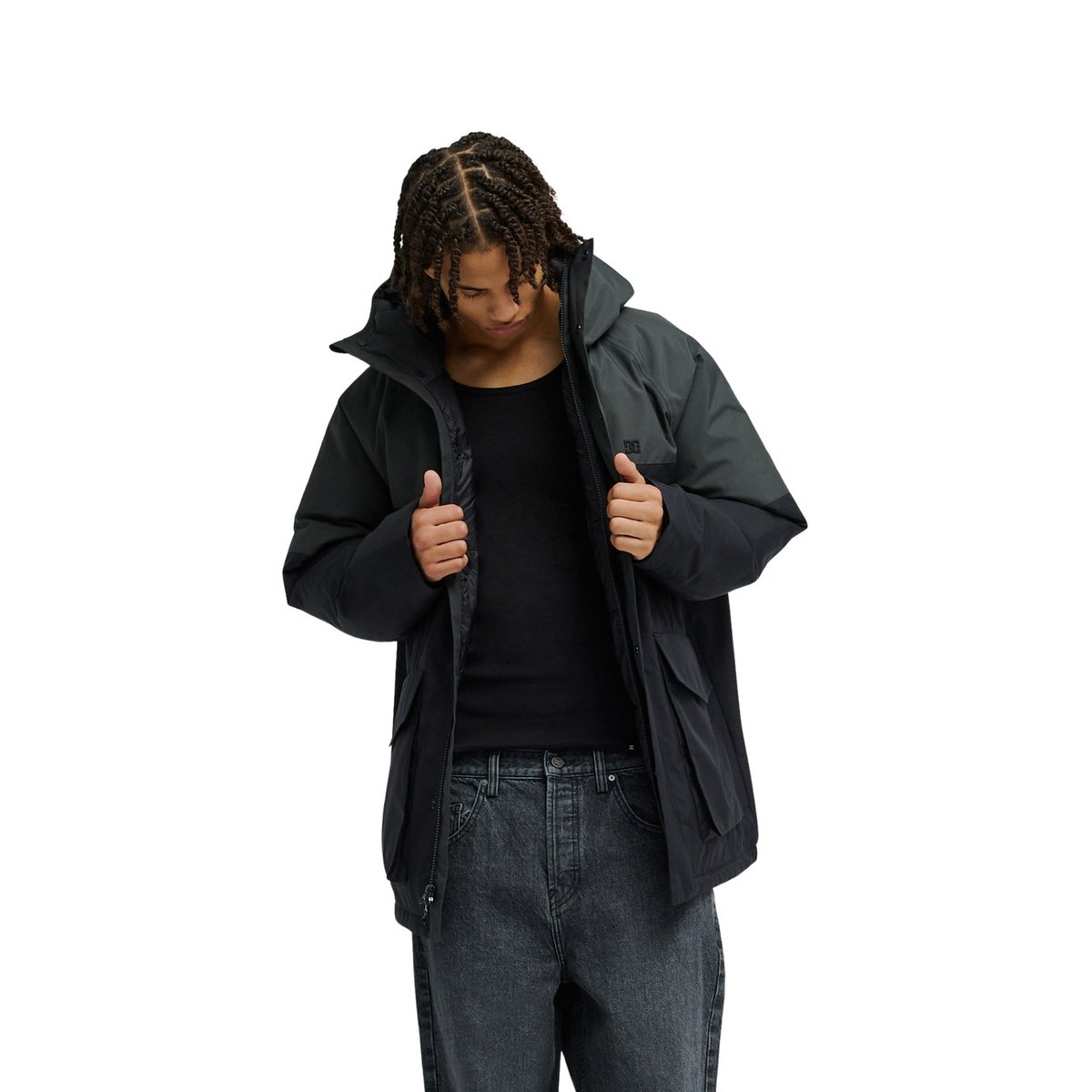 Parka BLIZZARD 10K. noir pirate black, DC SHOES