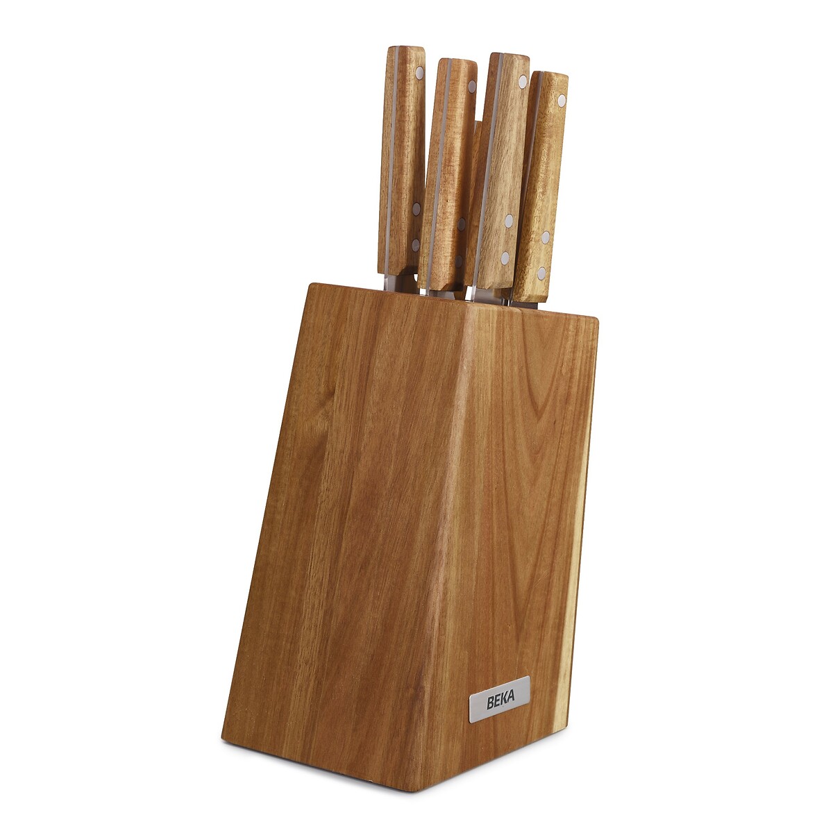 Bloc de couteaux Nomad acacia, BEKA