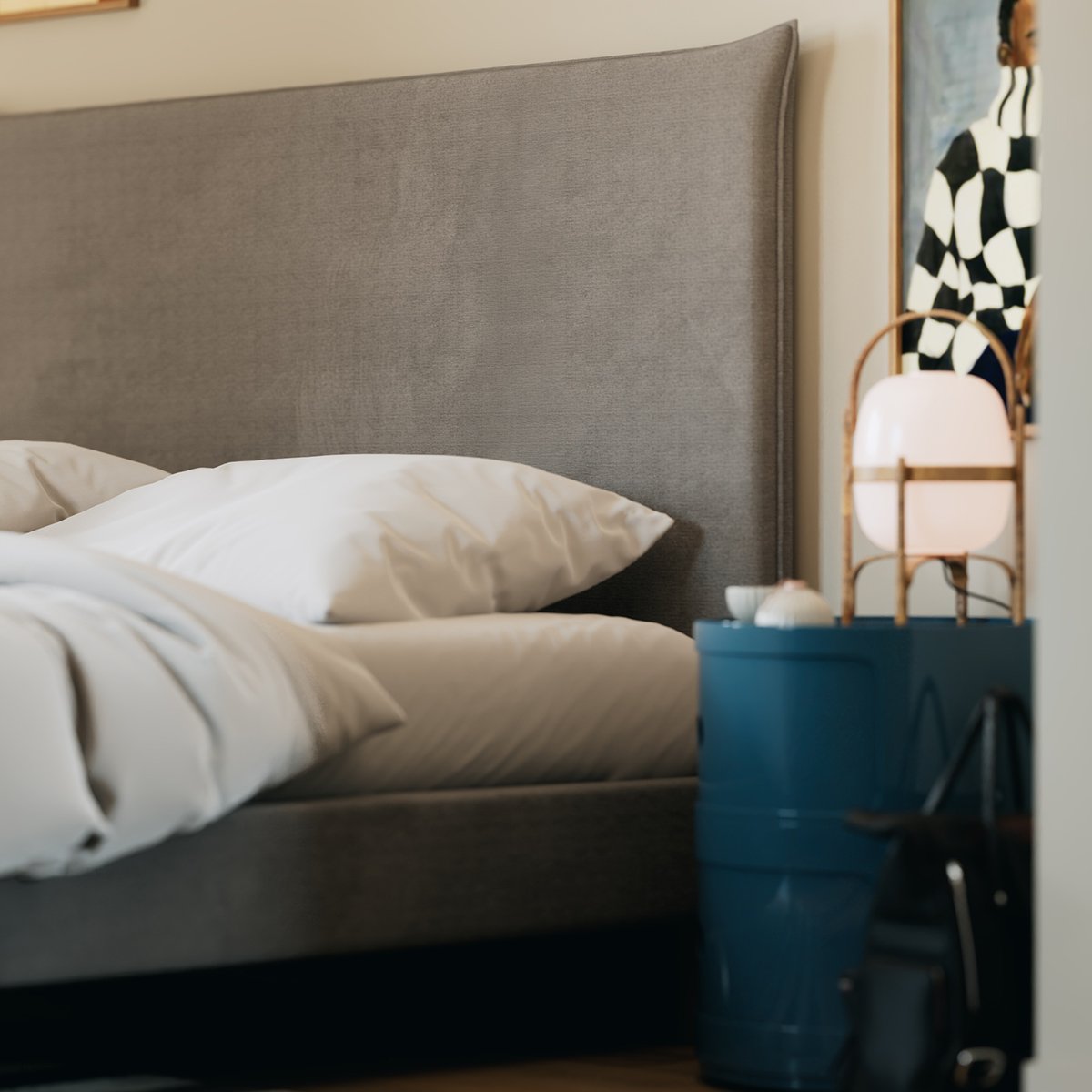 Lit Design gris, SLOME