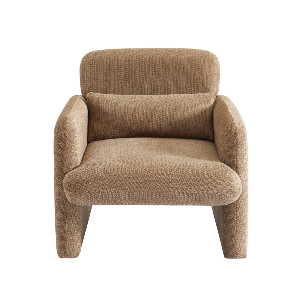 Fauteuil tissu OMA marron, BAÏTA
