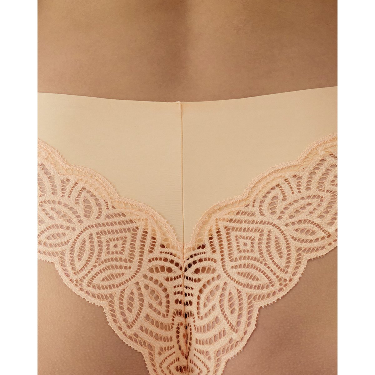 Cheeky microfibre et dentelle DAILIZ rose, UNDIZ