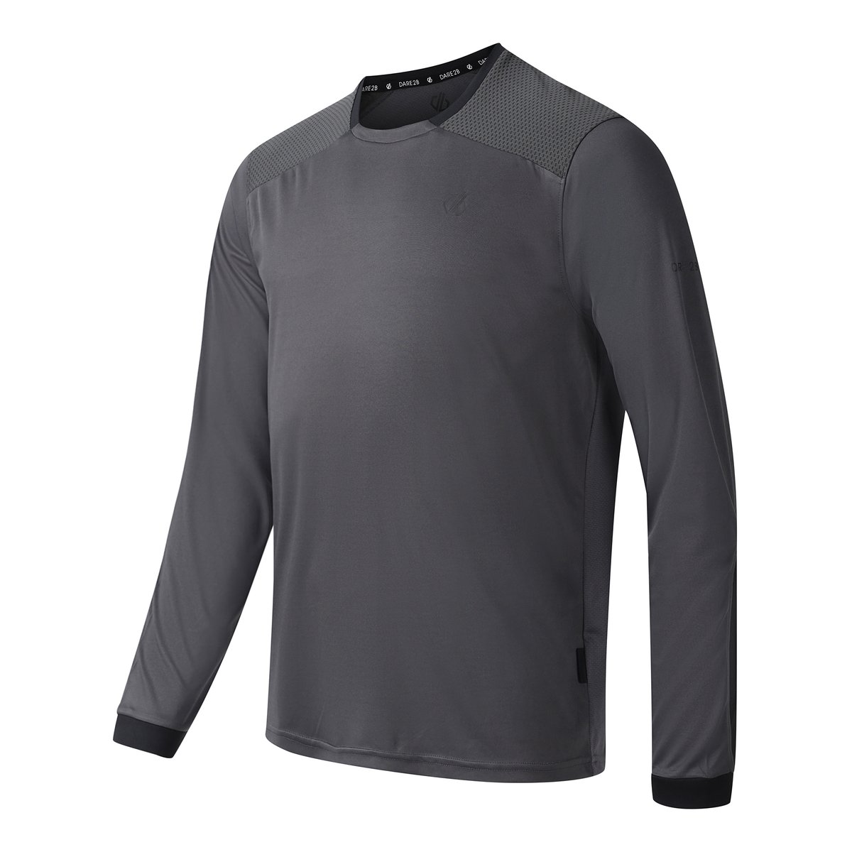 T-shirt uni manches longues TRACKSTAND ACE anthracite, DARE 2B