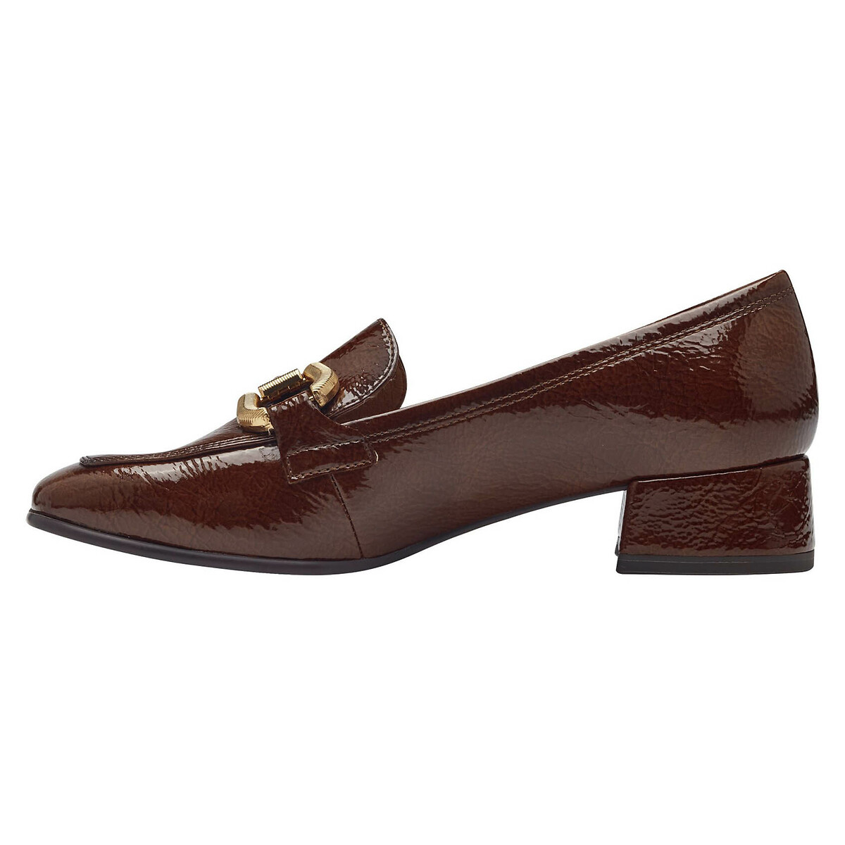 Mocassins vernis cognac, TAMARIS