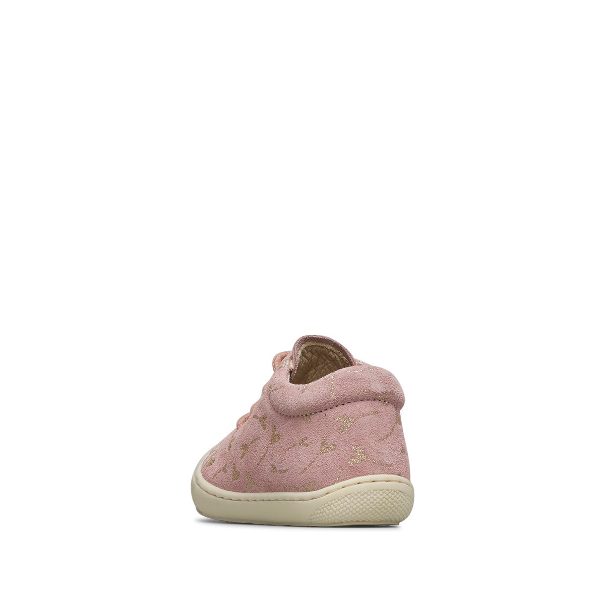 Chaussures premiers pas en suède COCOON rose-, NATURINO