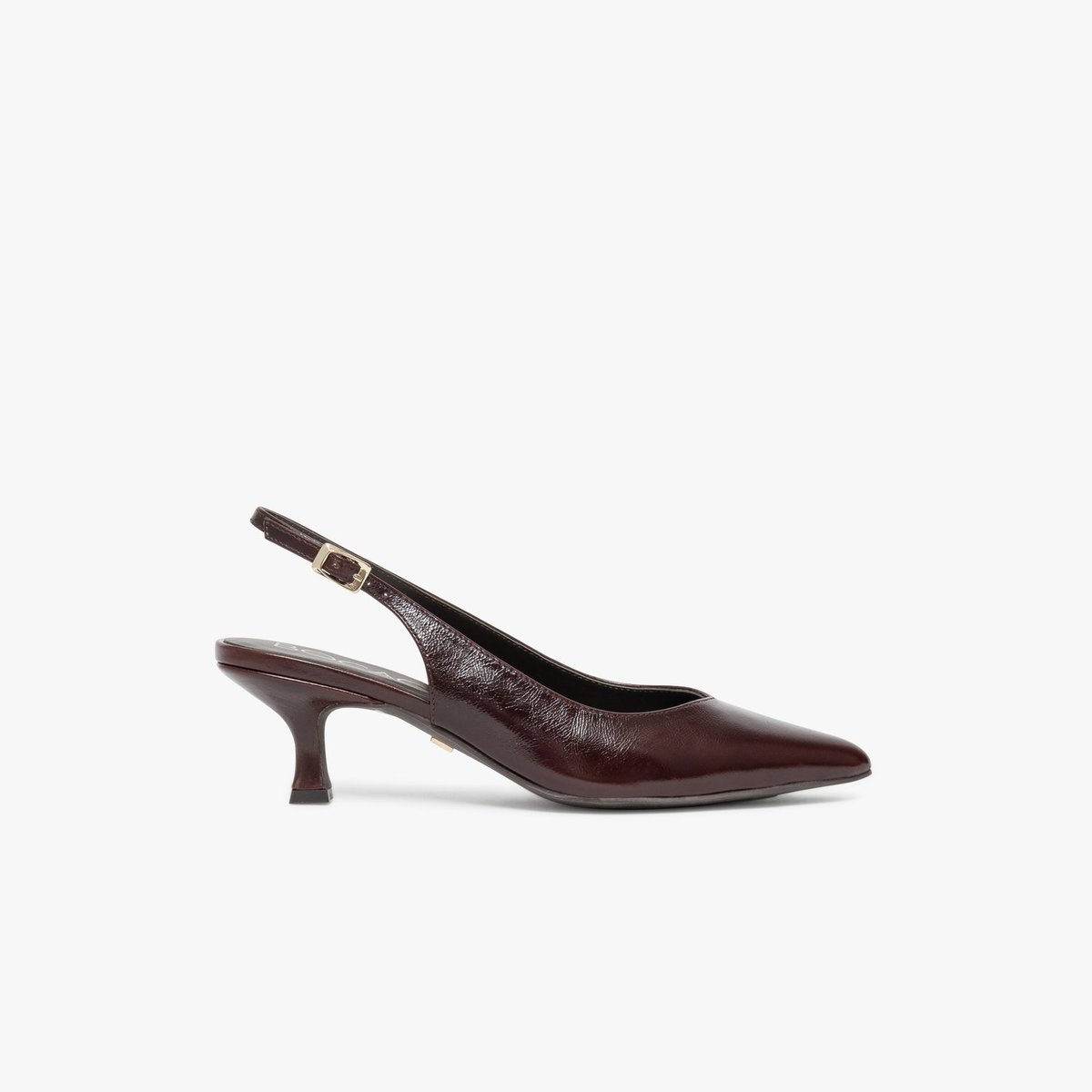 Escarpin en cuir DELIA violet pourpre, BOCAGE