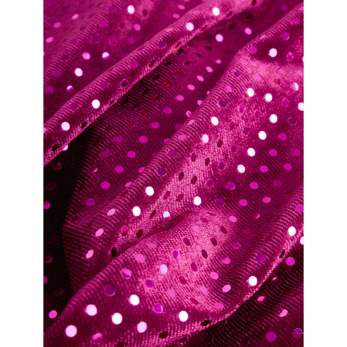 Robe de soirée en velours à sequins rouge bordeaux, NEXT
