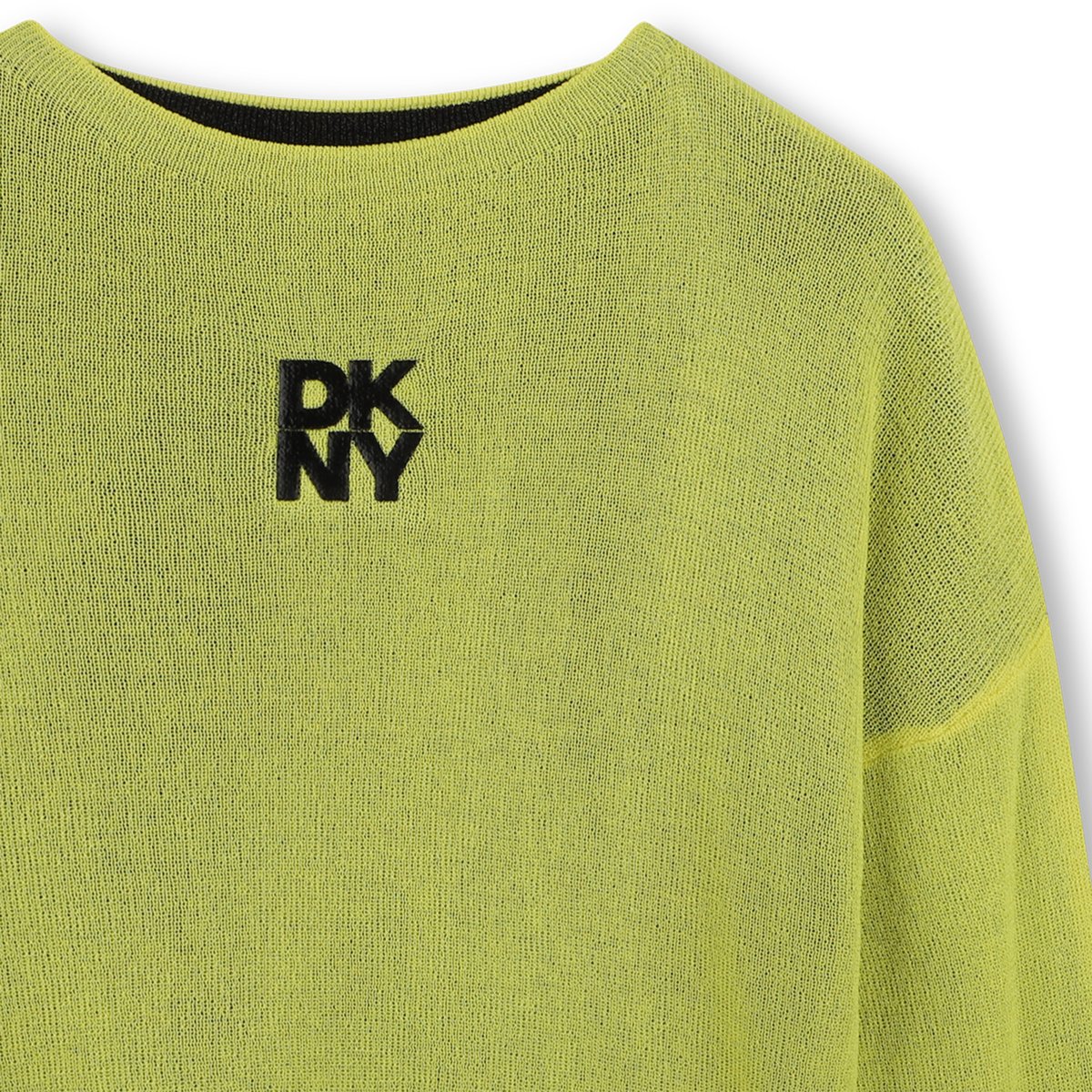 Pull réversible jaune noir, DKNY