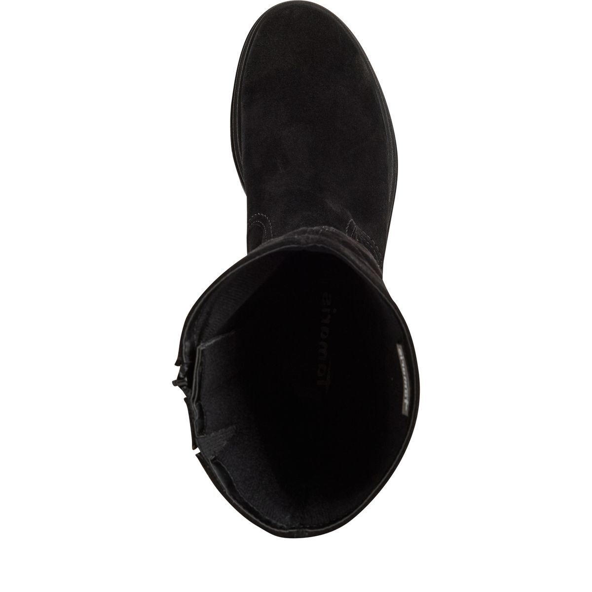 Bottes en cuir noir, TAMARIS