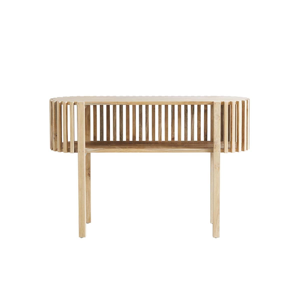 Console en teck massif 120 cm  VICTORIA naturel, BERAH GETAH
