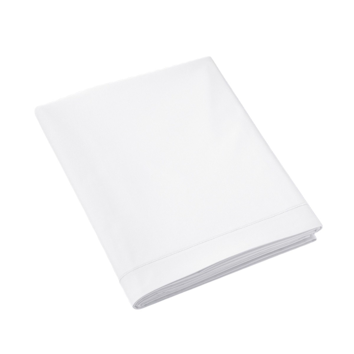 Drap Plat Coton 57 Fils - DUO COTON blanc, TRADITION DES VOSGES