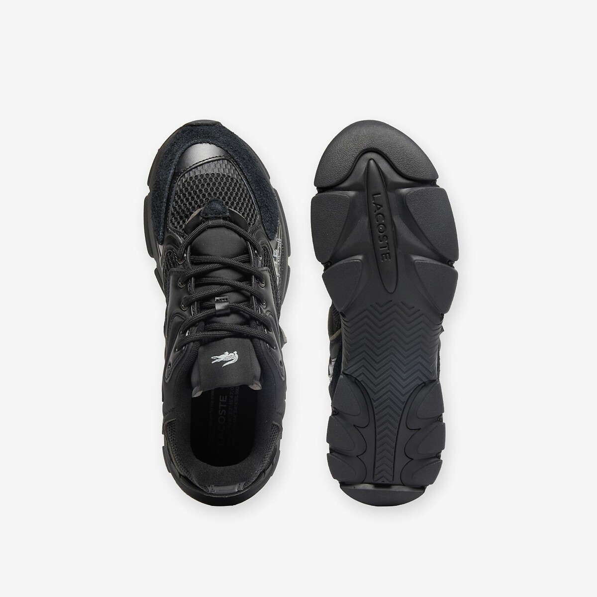 Lage sneakers L003 Neo zwart, LACOSTE