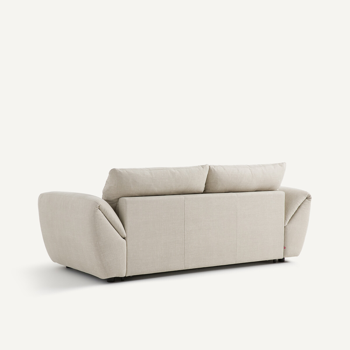 Divano-letto 3 posti in cotone/lino, Edgar beige, AM.PM