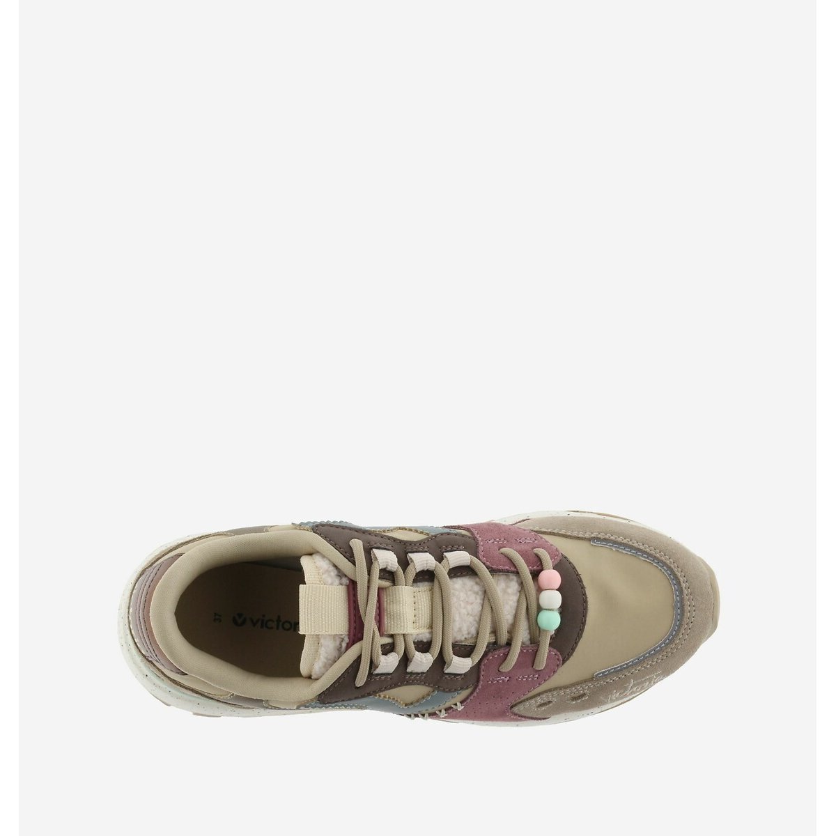 Baskets Luna beige, VICTORIA