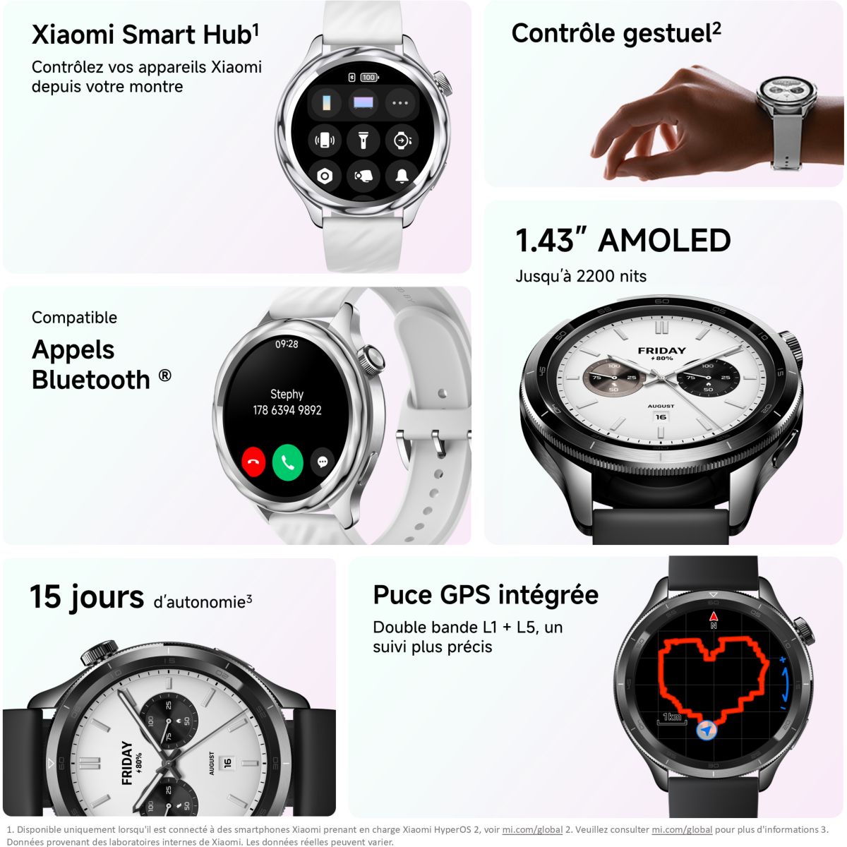 Montre connectée Watch S4 Noir noir, XIAOMI