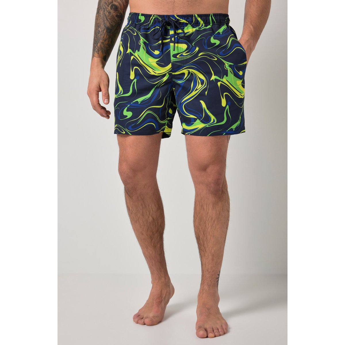 Short de bain collection Beachwear vert gazon, JP1880