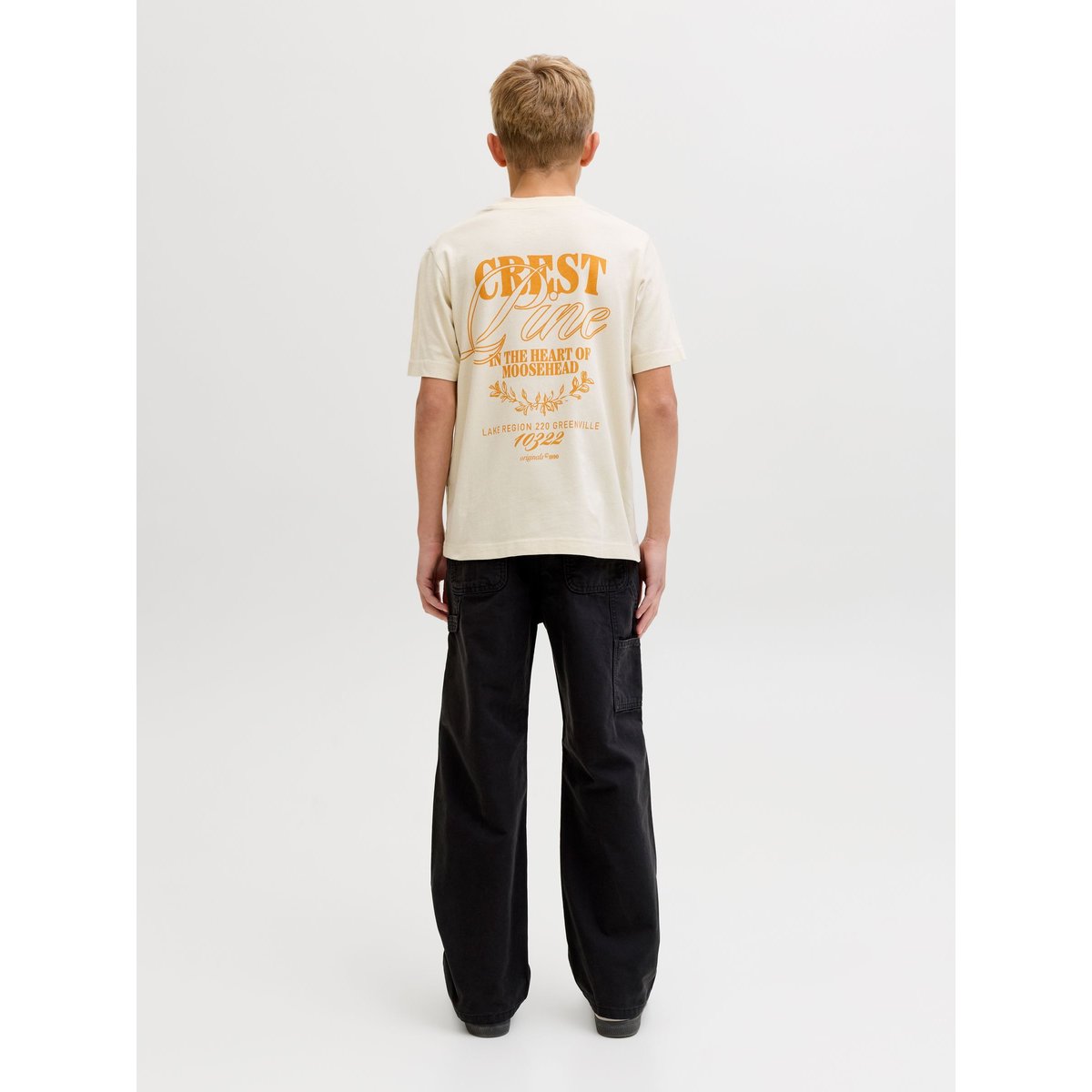 Pantalon black 1, JACK & JONES JUNIOR