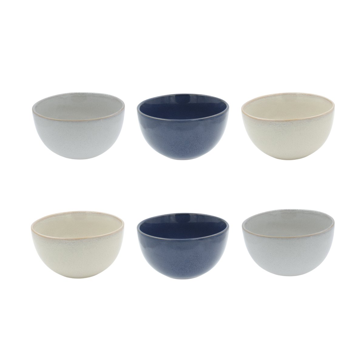 Lot de 6 bols, OIA multicolore, ARTIME