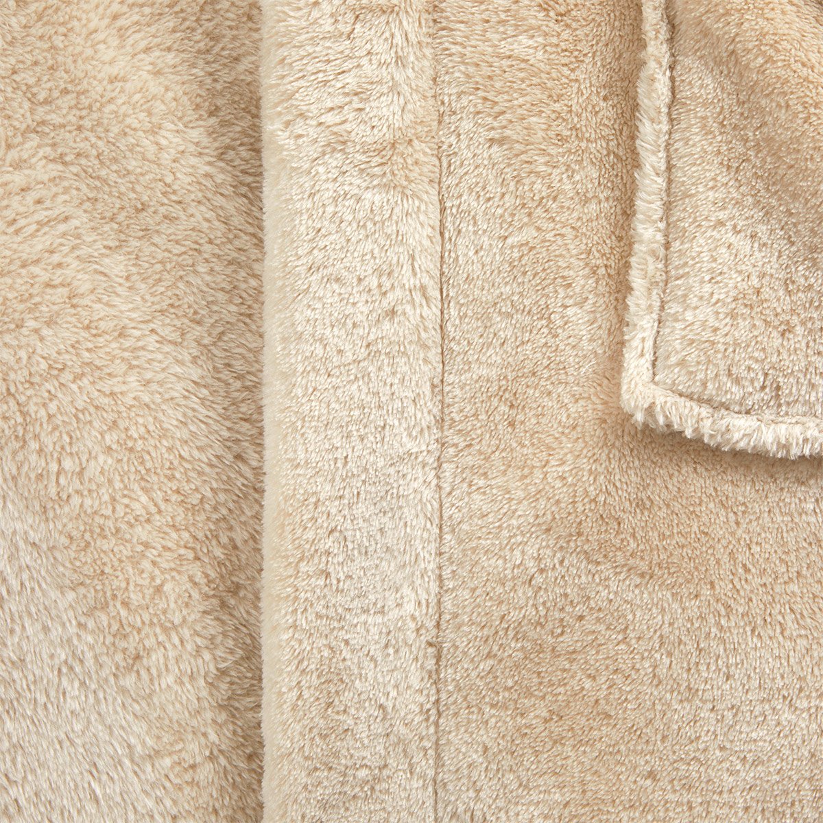 Peignoir en polaire, CHOUCHOU sable, DESFORGES