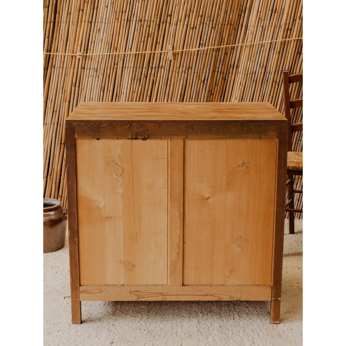 Commode en bois Garance N°765 - Bon état bois clair, DEBONGOUT