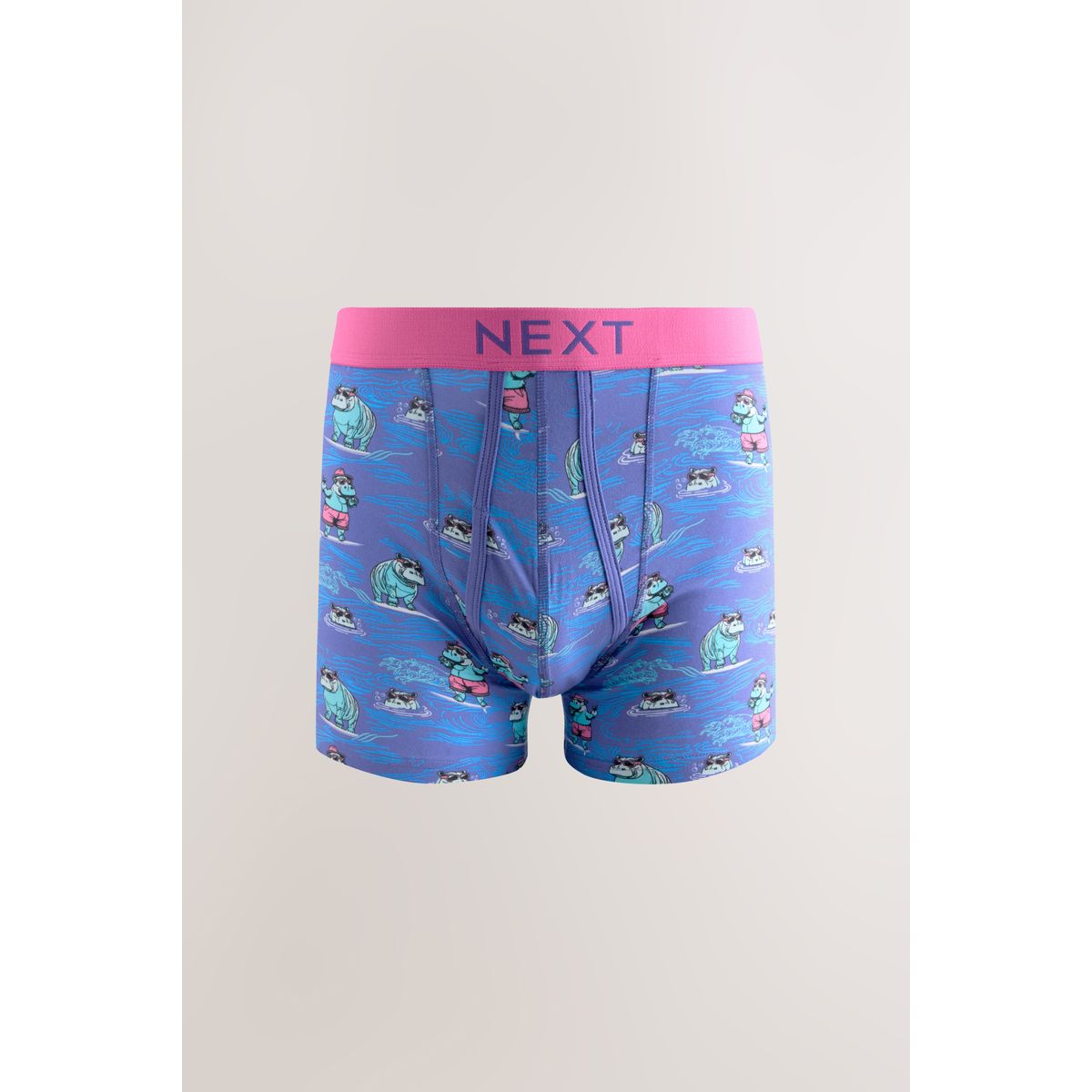 Boxer avec ouverture sur le devant, lot de 8 impression de placement d'animaux, NEXT