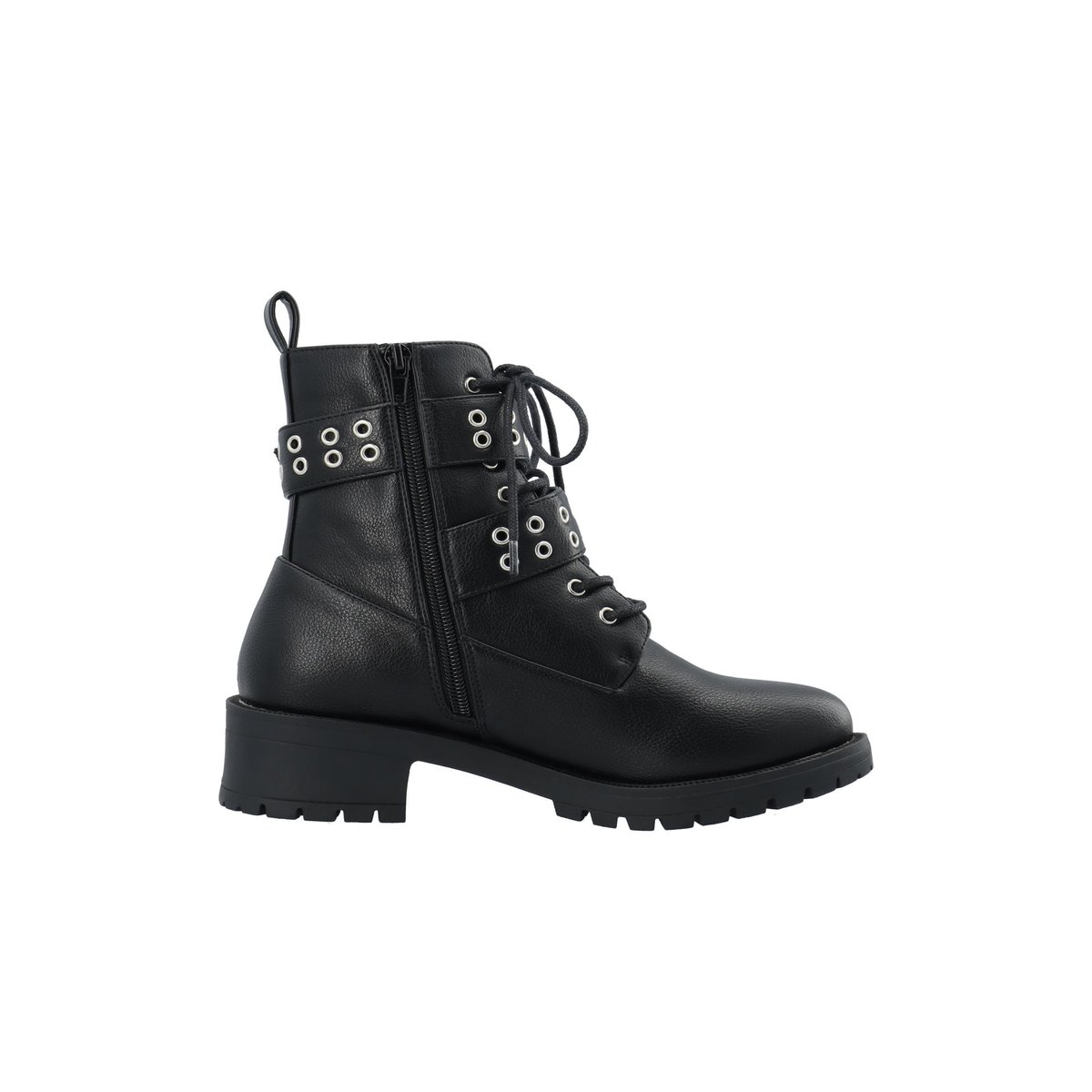 Bottes À Boucles noir - black, BIANCO