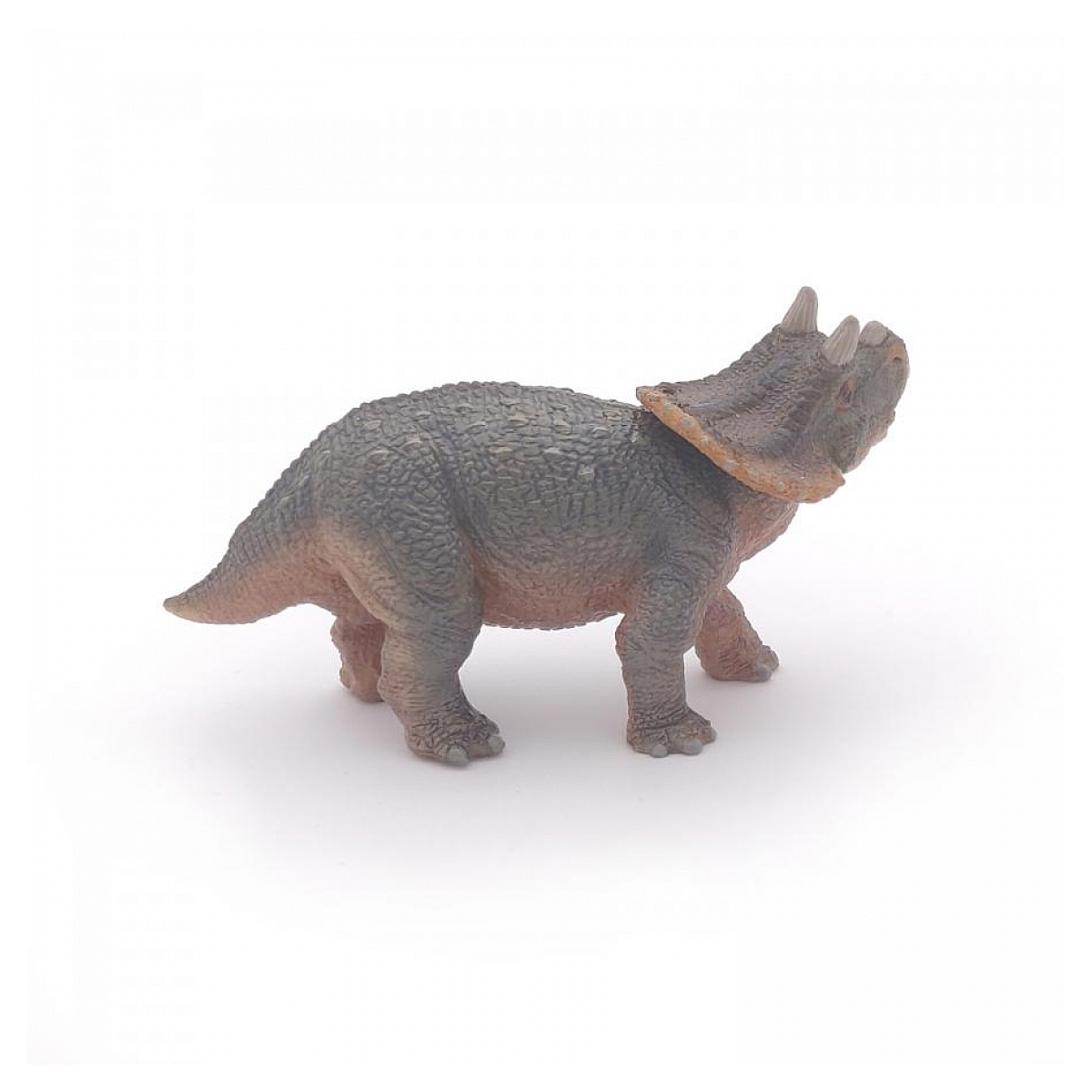 Figurine Jeune tricératops gris, PAPO